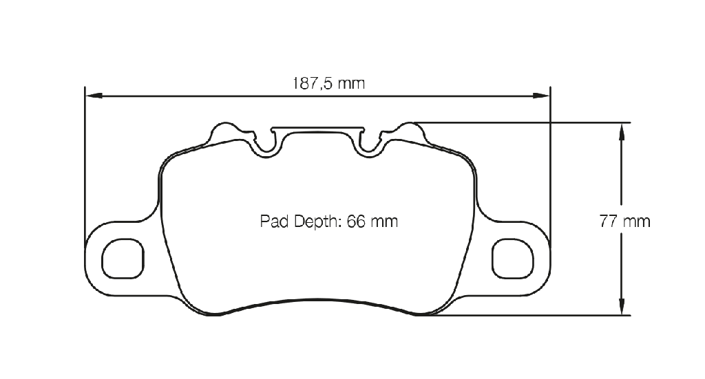 [S4925C02001] Pagid RSC 2 Brake Pads