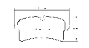 Pagid RSC1 Brake Pads
