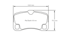 Pagid RSL29 Brake Pads