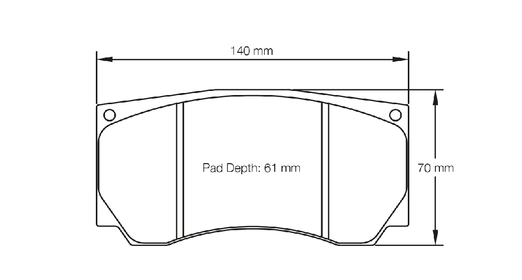 Pagid RST1 Brake Pads