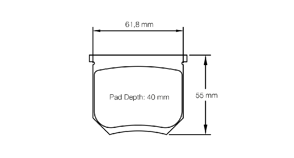 Pagid RSH 42 Brake Pads
