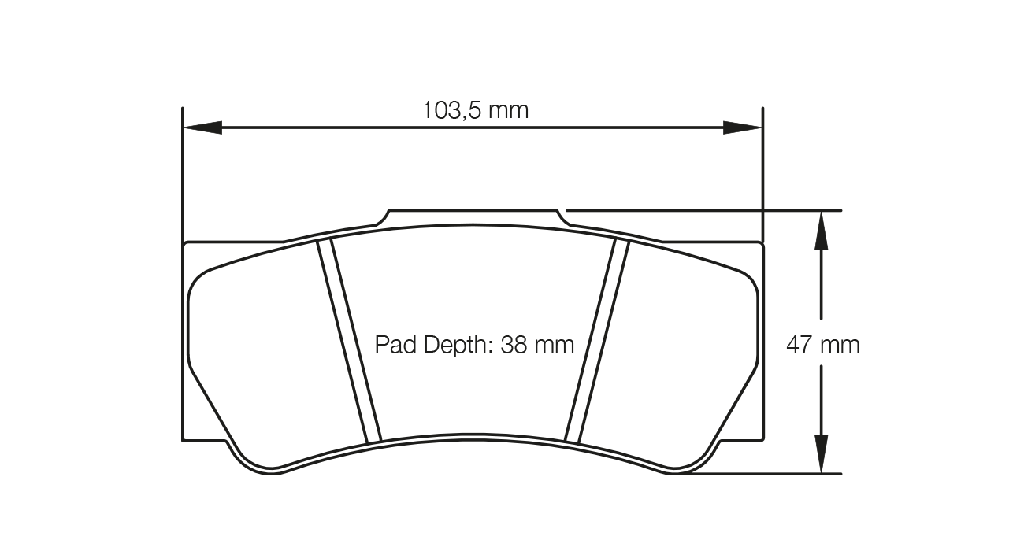 Pagid RS42 Brake Pads