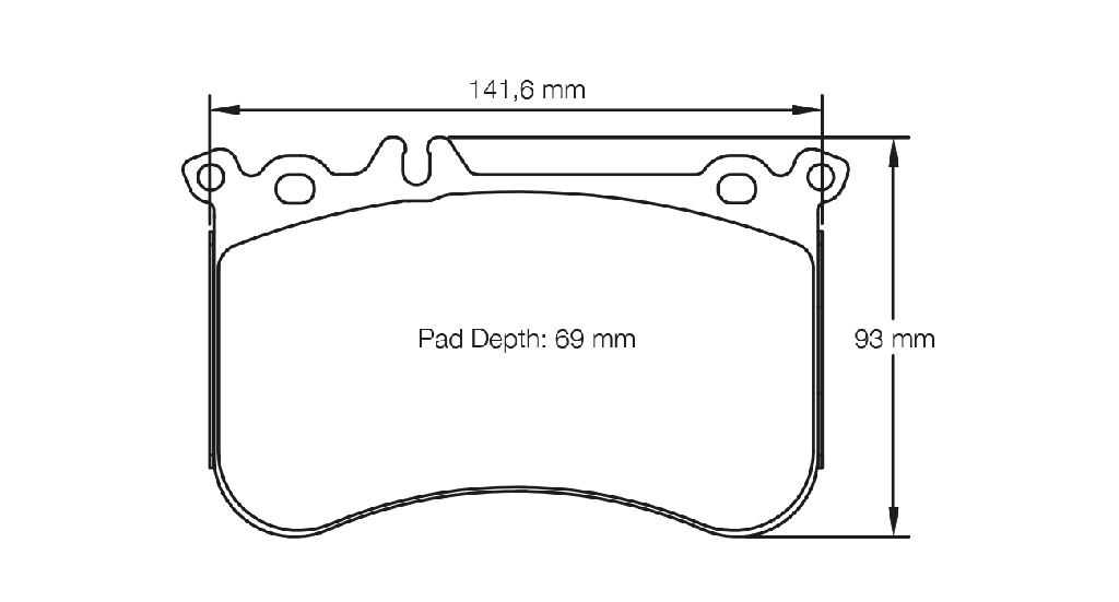 Pagid RSL 29 Brake Pads