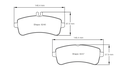 Pagid RSC1 Brake Pads