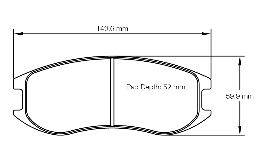Pagid RSL2  Brake Pads