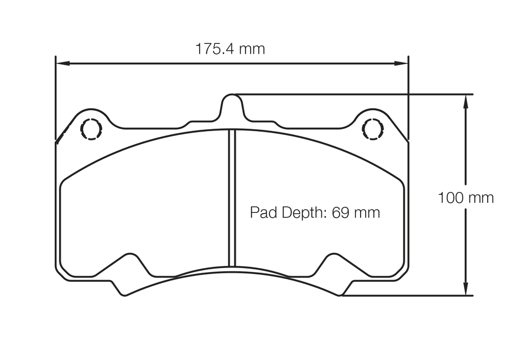 Pagid RSL1 Brake Pads