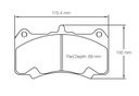 Pagid RSL1 Brake Pads