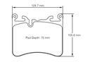 Pagid RSC 1 Brake Pads