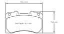 Pagid RST 5E Brake Pads