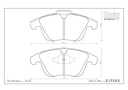 EIP263 - Endless Brake Pads, ME22 Compound