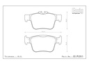 Endless Brake Pads N39S Compound