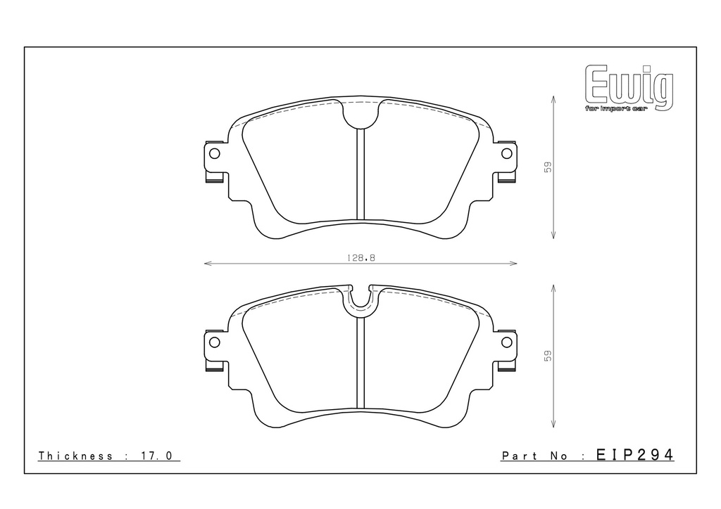 Endless Brake Pads N39S Compound