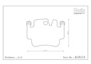 Endless Brake Pads MX72 Compound