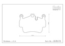 Endless Brake Pads S89F Compound