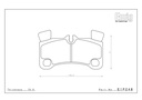 Endless Brake Pads S91F Compound