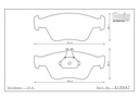 Endless Brake Pads MA46B Compound