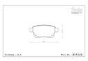 Endless Brake Pads MA52B Compound