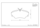Endless Brake Pads MX72Plus Compound
