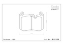 Endless Brake Pads N100SP Compound