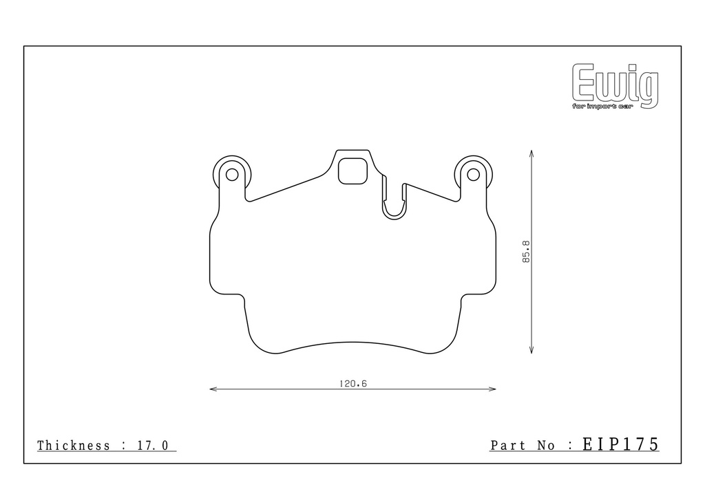 EIP175 - Endless Brake Pads, N36SP Compound