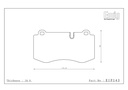 Endless Brake Pads N37SP Compound