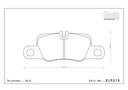 Endless Brake Pads N38SP Compound