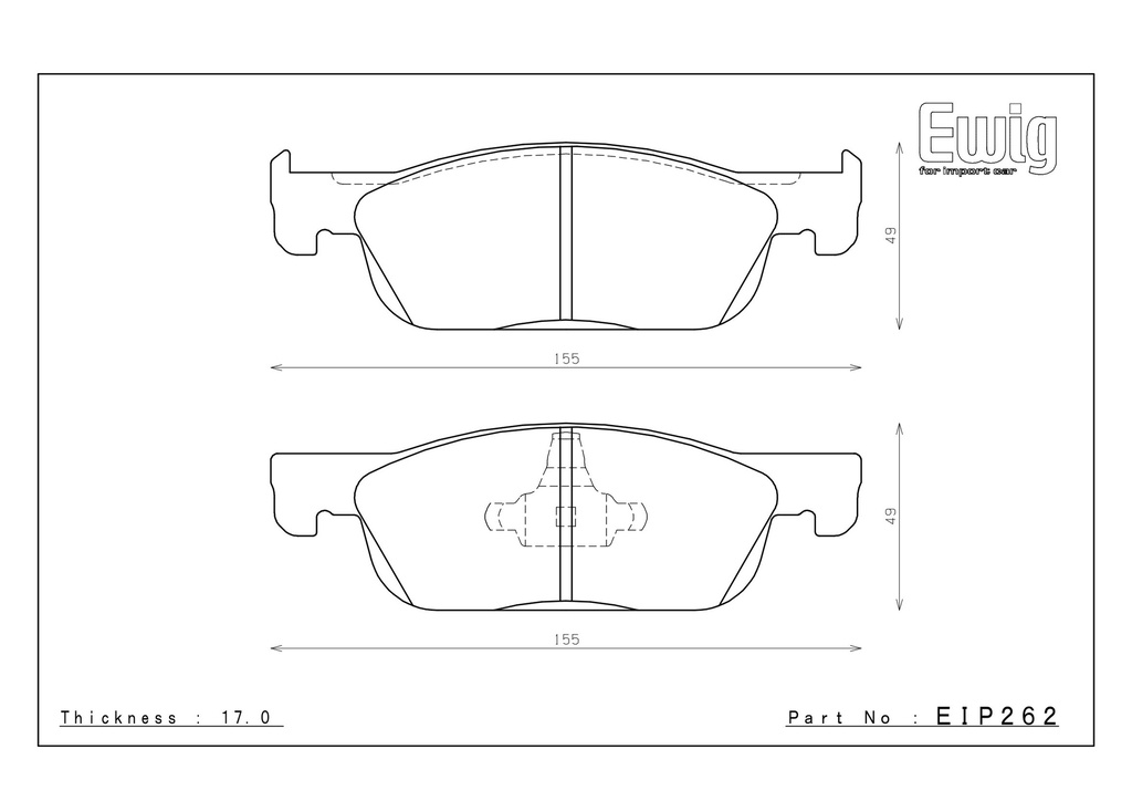 Endless Brake Pads N98SP Compound