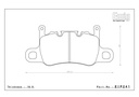EIP241 - Endless Brake Pads, MX72PL Compound
