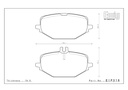 EIP316 - Endless Brake Pads, MX87 Compound
