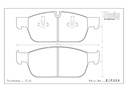 Endless Brake Pads SSM-Plus Compound
