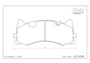 Endless Brake Pads A21 Compound