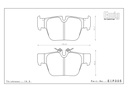 Endless Brake Pads A21 Compound