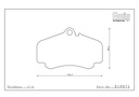 Endless Brake Pads ES89G Compound