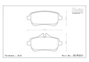 Endless Brake Pads ES89G Compound