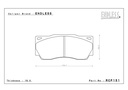 Endless Brake Pads CCDR Compound