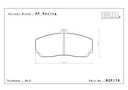 Endless Brake Pads CCDP Compound
