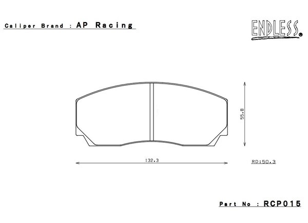 Endless Brake Pads N28SP Compound