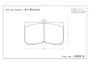 Endless Brake Pads N37SP Compound