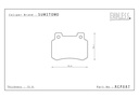 Endless Brake Pads N36SP Compound