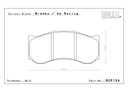 Endless Brake Pads MX72Plus Compound