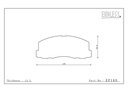 Endless Brake Pads ME20 Compound