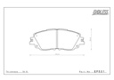 EP531 - Endless Brake Pads, ME22 Compound