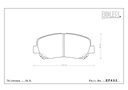 EP492 - Endless Brake Pads, TRZ Compound