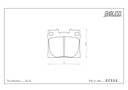 Endless Brake Pads N28SP Compound