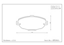 EP261 - Endless Brake Pads, N37SP Compound