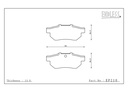 Endless Brake Pads N38SP Compound