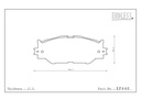 EP440 - Endless Brake Pads, N102SP Compound