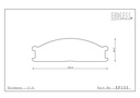 Endless Brake Pads N105SP Compound