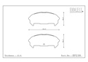 Endless Brake Pads N105SP Compound