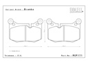 Endless Brake Pads N80Z Compound